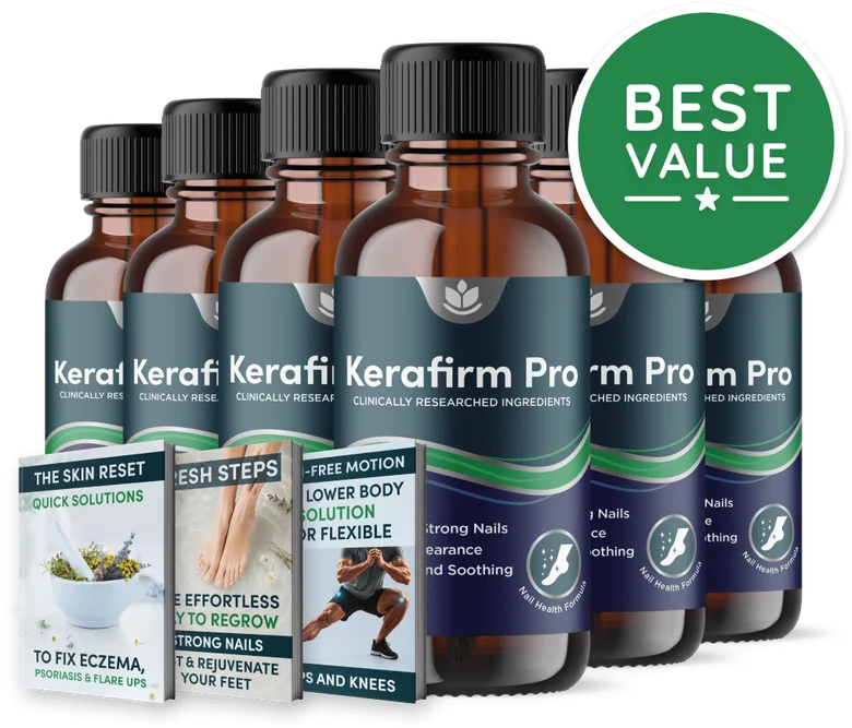 KeraFirm Pro 6 Bottles package
